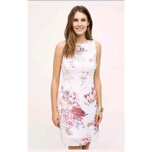 New Anthropologie Kas New York Smocked Floral Mini Dress $148 Small